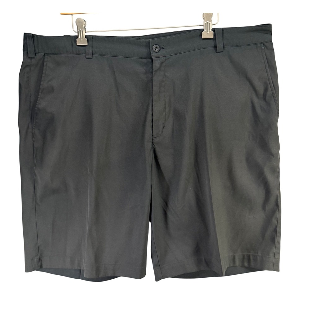 Nike Golf Flat Front Tech Short Mens 40 Black Dri FIT Performance Travel Outdoor